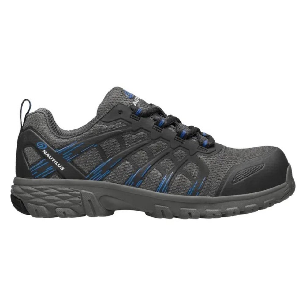 Nautilus Safety Footwear Stratus Composite Toe Slip Resistant Work Athletic Shoe